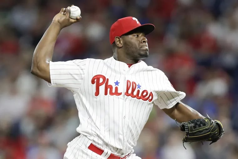 Former Phillies closer Hector Neris has allowed a run in only one of 11 appearances for triple-A Lehigh Valley this season.
