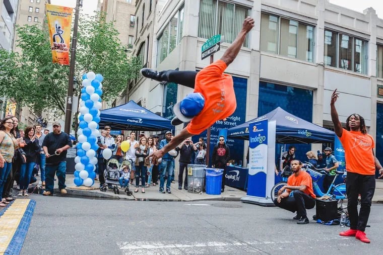 Rittenhouse Row hosts a scaled-down version of its spring festival on May 21.