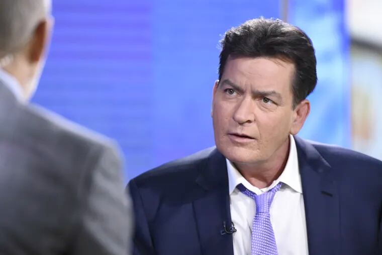 Charlie Sheen said on "Today" that he tested positive four years ago for HIV. the virus that causes AIDS.