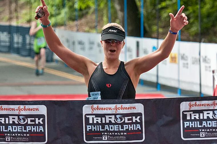 Phinney, SchmidtMongrain win sprint triathlon