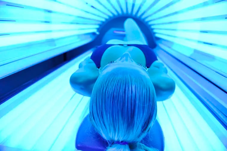 Tanning beds are a source of harmful ultraviolet light which can cause long-term skin damage. 