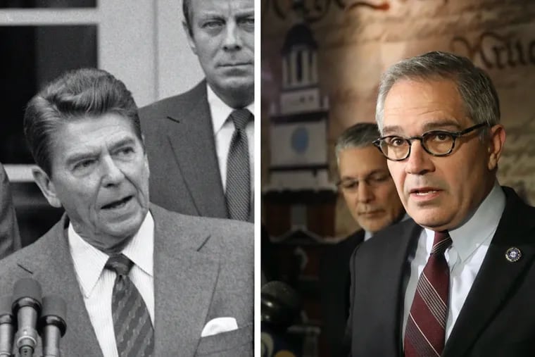 By slashing budgets for social programs, President Ronald Reagan ensured a long-lasting impact for his conservative legacy. DA Larry Krasner should learn from that for his progressive one.