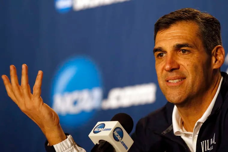 YONG KIM /STAFF PHOTOGRAPHER Coach Jay Wright: &quot;We've been in this long enough. You can't fear failure. We're the No. 1 seed. So yeah, it would be devastating if we didn't go on.&quot;