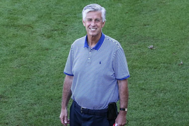 Phillies president of baseball operations Dave Dombrowski said the team didn't reprimand any minor leaguers for wearing a wristband last Saturday night to call attention to low pay.