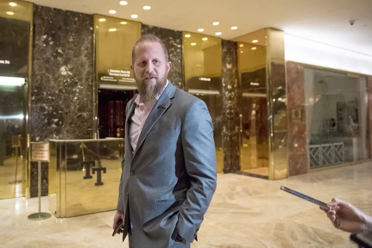 Brad Parscale, now President Donald Trump's campaign manager, at Trump Tower in New York in November 2016.