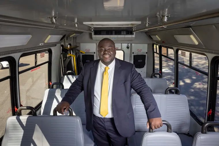 Anthony Phillips, who volunteers as a bus driver for senior citizens at Salem Baptist Church in Abington, is poised to win a Nov. 8 special election for a Philadelphia City Council seat.