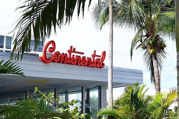 Exterior of Continental Miami.
