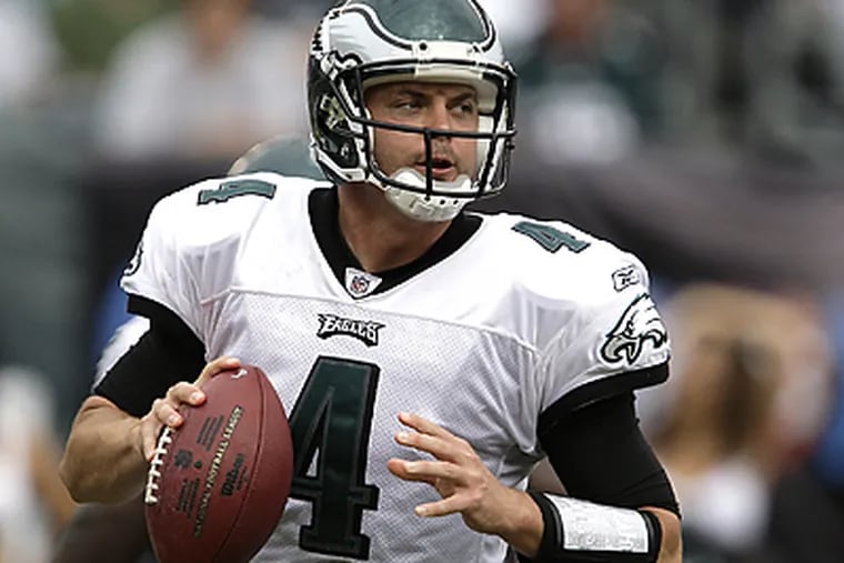 The Eagles and Kevin Kolb have agreed on a one-year extension. (David Maialetti / Staff Photographer)