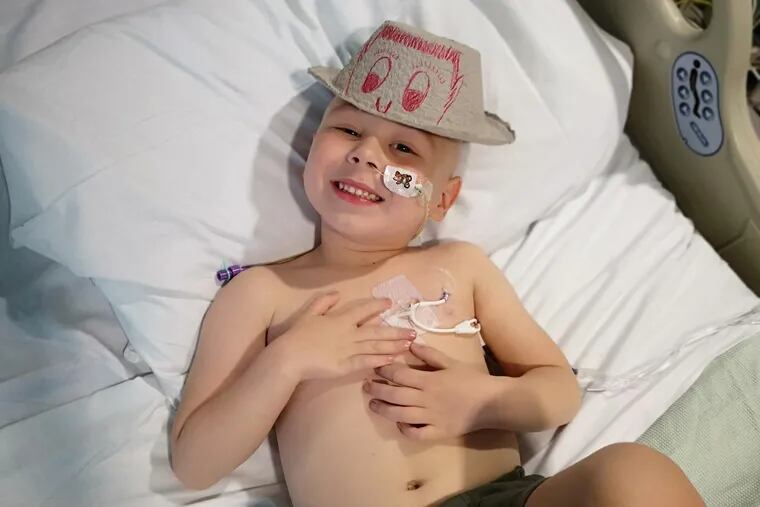 Zac Oliver's parents raised $600,000 to fly him from from England to CHOP for T-cell therapy to treat his  rare, aggressive leukemia.