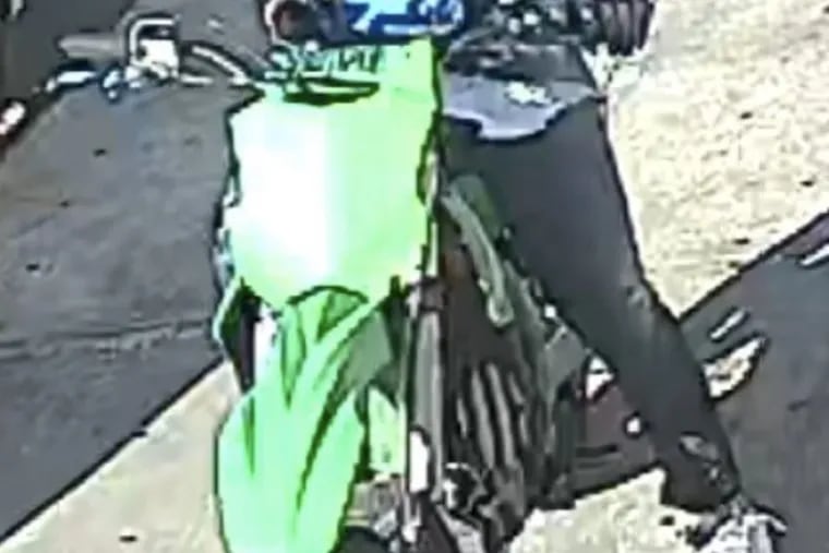 Philadelphia police said the man in this picture is the suspect in the Thursday killing of a man at 52nd and Girard Ave.