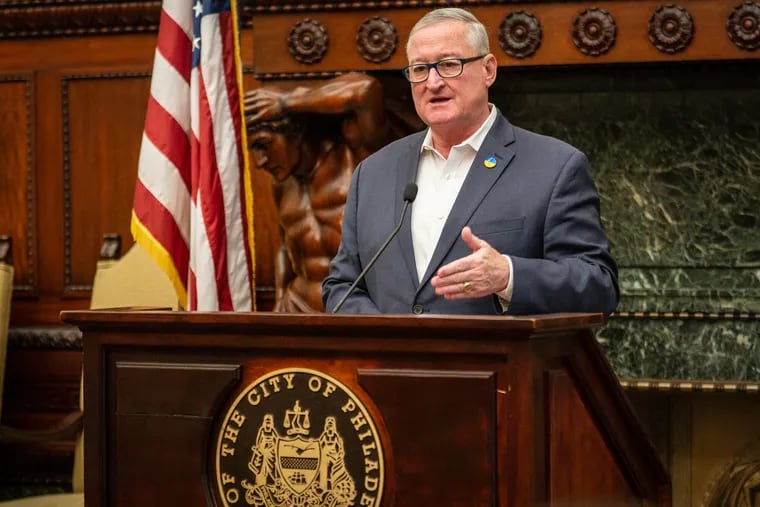 Mayor Jim Kenney said the gun shops that the city is suing profit from illegal sales to "straw purchasers."