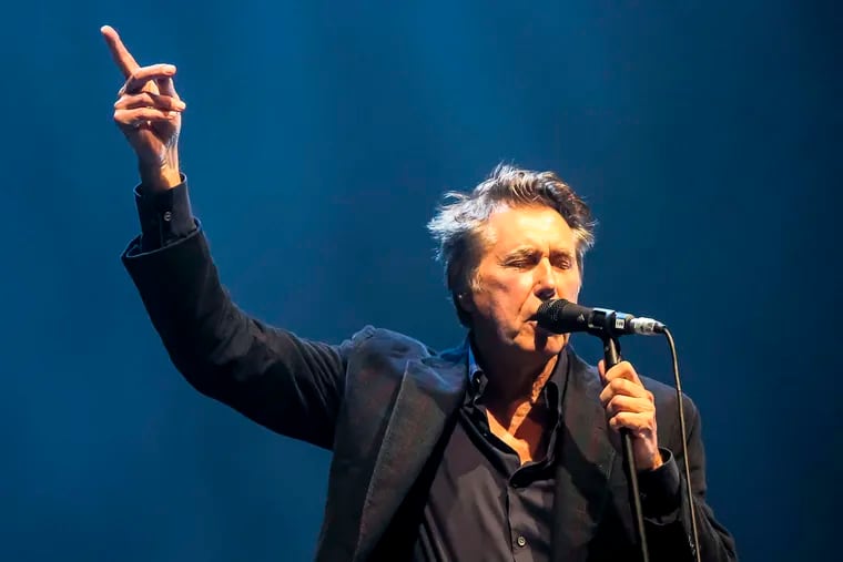 Bryan Ferry last year in England. On July 21, he will kick off a solo American tour at the Kimmel Center.