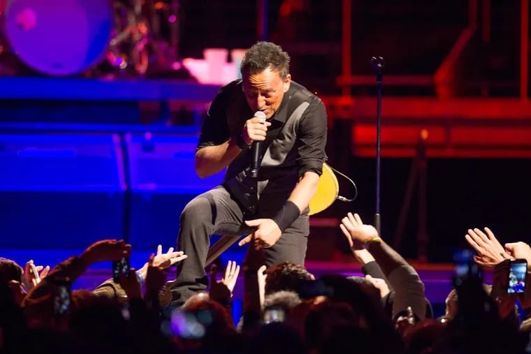 Bruce Springsteen & The E Street Band bring ‘The River Tour’ to Philadelphia at the Wells Fargo Center on Feb. 12, 2016.