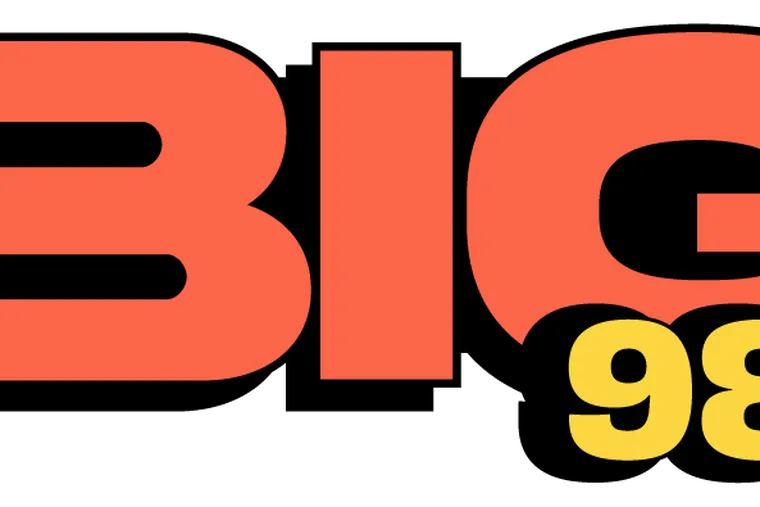 The new logo for BIG 98.1, formerly WOGL 98.1