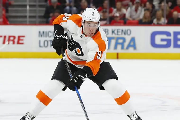 Defenseman Ivan Provorov, shown in a recent game against Detroit, and the Flyers took a big step toward a playoff berth with a 2-1 win Wednesday in Colorado.