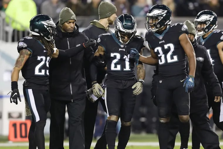 Cornerback Ronald Darby will be the ninth player to go on the Eagles' injured reserve this season.
