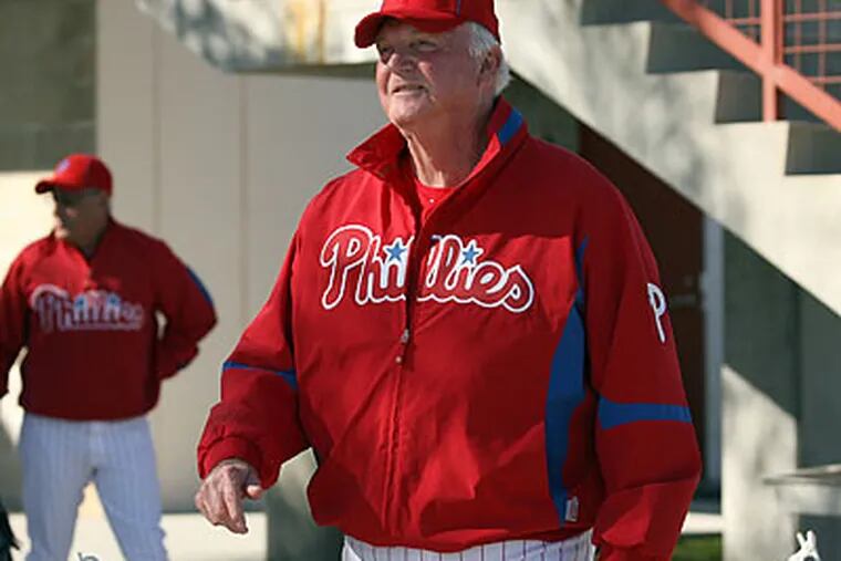 "I definitely don't want it to be a distraction," Charlie Manuel said of his contract negotiations. (Yong Kim/Staff Photographer)