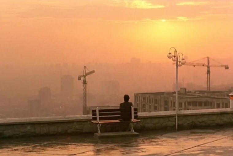 A still from Abbas Kiarostami's "Taste of Cherry" (1997).