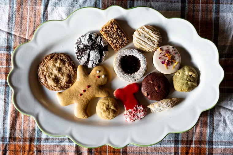 A plate filled with one of the twelve different cookies made at the Drexel Food Lab, in Philadelphia, Pa., on Friday Nov. 18, 2022.