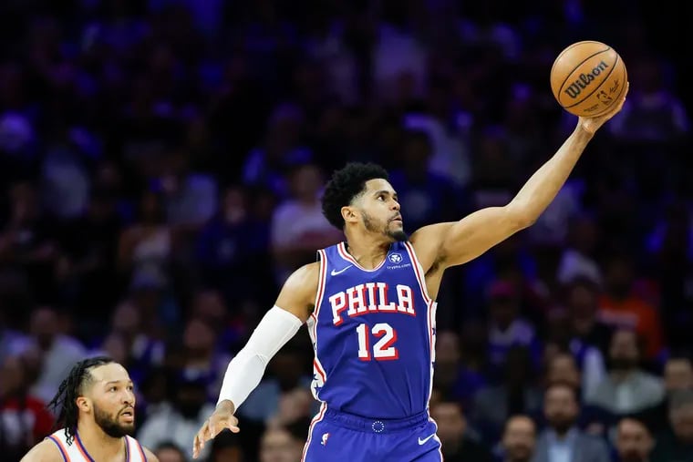 Sixers forward Tobias Harris was good but not great, Marcus Hayes writes.