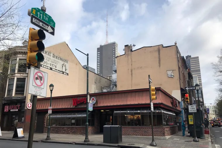 A demolition permit has been issued for the single-story Wendy's store at 1101 Walnut St.