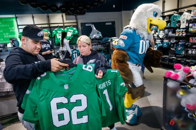 philly eagles team store