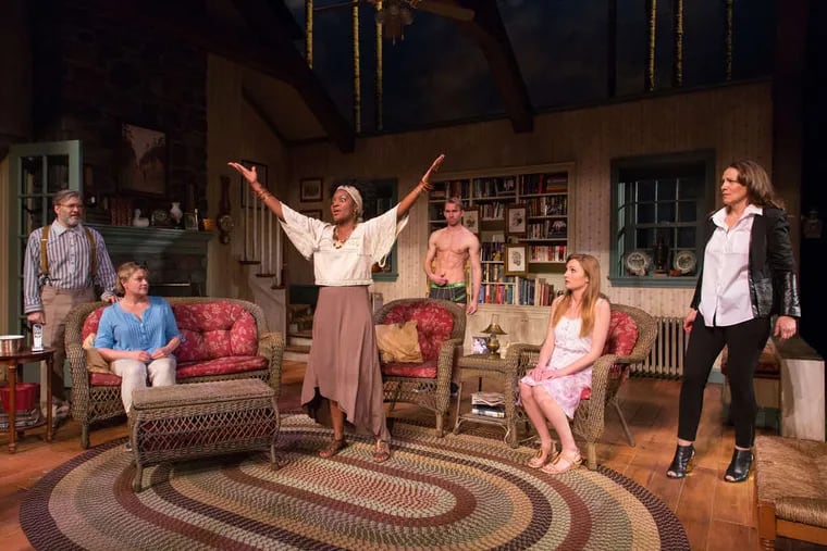 &quot;Vanya and Sonia and Masha and Spike&quot; gives Chekhov a vigorous twist at the Suzanne Roberts Theatre.