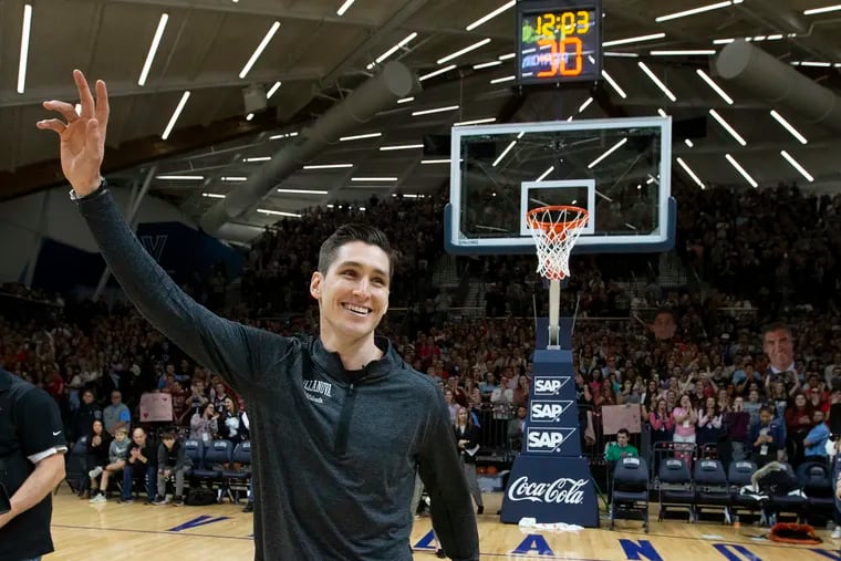 Ryan Arcidiacono, in his third season with the Chicago Bulls, returned to Villanova on Wednesday to have his No. 15 retired.