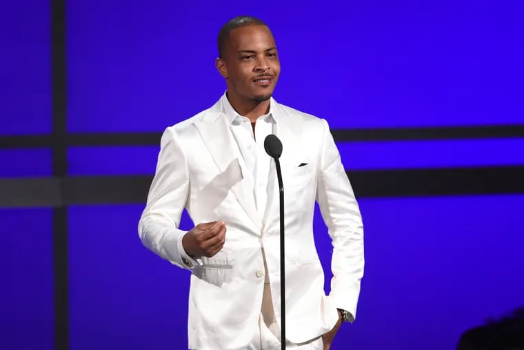 FILE - This June 23, 2019 file photo shows Tip "T.I." Harris at the BET Awards in Los Angeles. Planned Parenthood and others on social media blasted T.I. after the rapper said he goes to the gynecologist with his daughter every year to make sure her hymen is “still intact.”