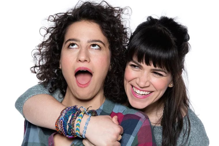 Abbi Jacobson (right) and Ilana Glazer are the stars and co-creators of Comedy Central's &quot;Broad City,&quot;.