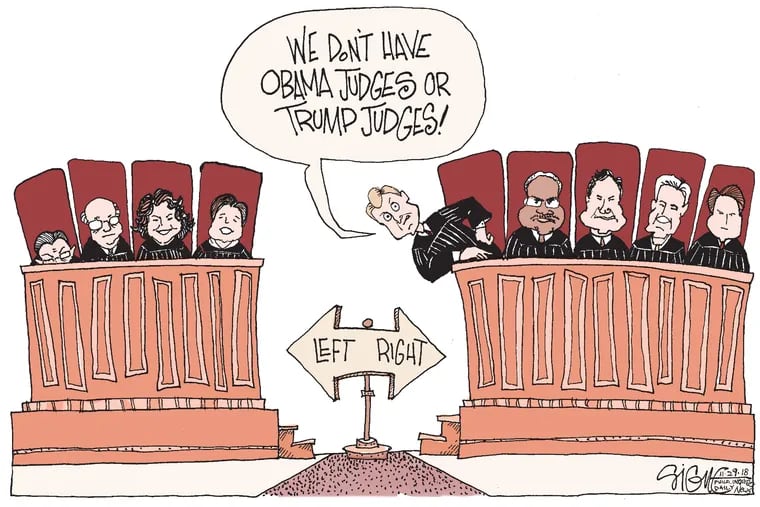Signe Wilkinson cartoon du jourSIGN29eRoberts Judges