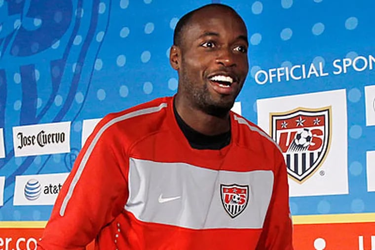 DaMarcus Beasley is back with the U.S. national team for the first time since the 2010 World Cup. (Elise Amendola/AP file photo)