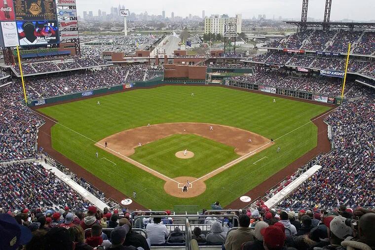 Citizens Financial Group owns the naming rights to the Phillies’ stadium, Citizens Bank Park. (Inquirer File Photo)