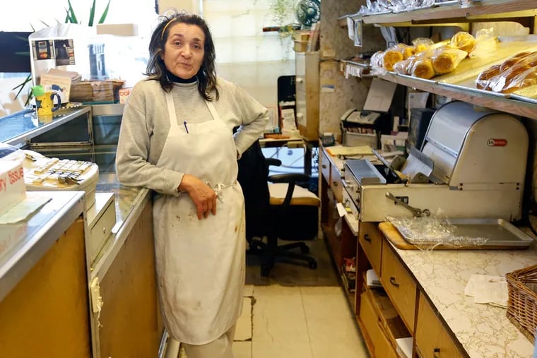Zivka Djordjevic, owner of Best Cake Kosher Bakery in Overbrook, was back to work last month after being shot in the throat by two robbers in August.