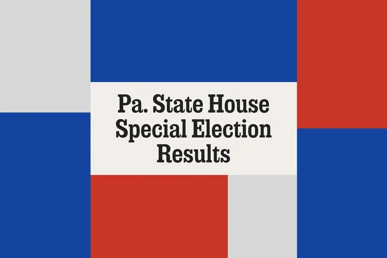 Pa. State House Special Election Results