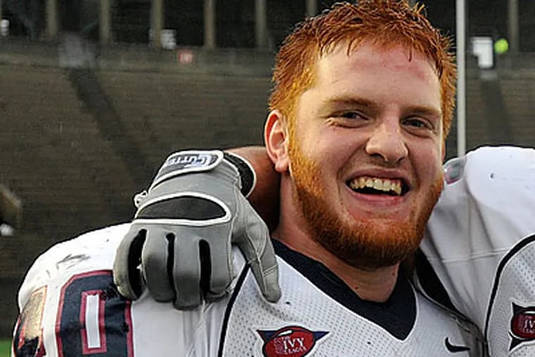 Penn defensive lineman Owen Thomas committed suicide in April. (Photo courtesy of the University of Pennsylvania)