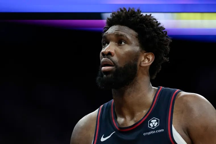 Sixers' Joel Embiid sits out game vs. Pelicans with an illness