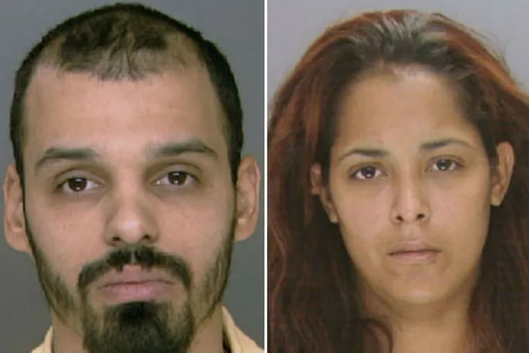 Carlos Rivera (left) and Carmen Ramirez (right) each pleaded guilty to third-degree murder and conspiracy in the Sept. 9, 2013, death of daughter Nathalyz.