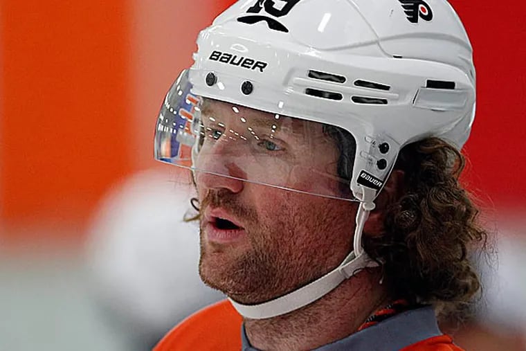 Scott Hartnell may have found the most accurate and fitting word for the Flyers' loss to the Rangers. (David Maialetti/Staff file photo)