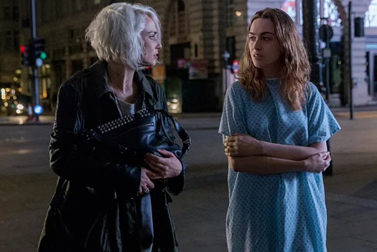 Tuppence Middleton and Jamie Clayton in a scene from Netflix's "Sense8." (Photo Credit: Murray Close/Netflix)