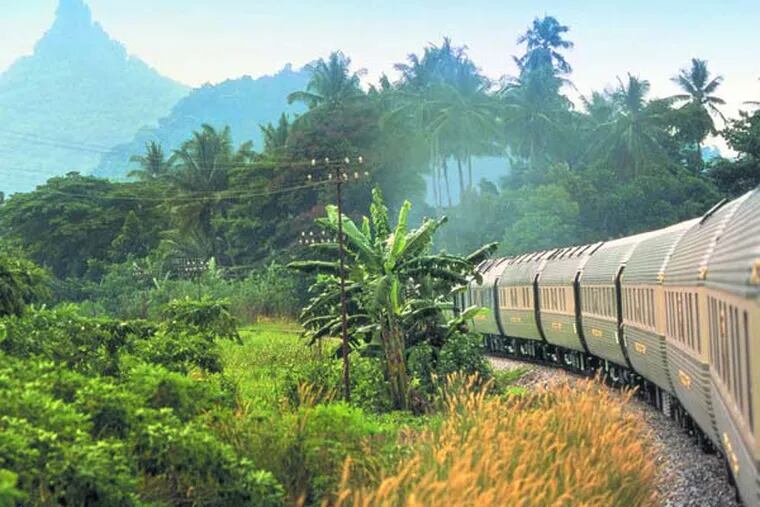The Eastern & Oriental Express has several routes, including Bangkok to Laos and journeys to Singapore and through Malaysia. It is owned by the company that took over the storied Orient Express.