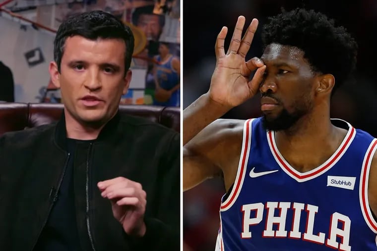 “Buckets” host Rob Perez is just the latest sports media personality to get called out for publicly doubting Joel Embiid and the Sixers.