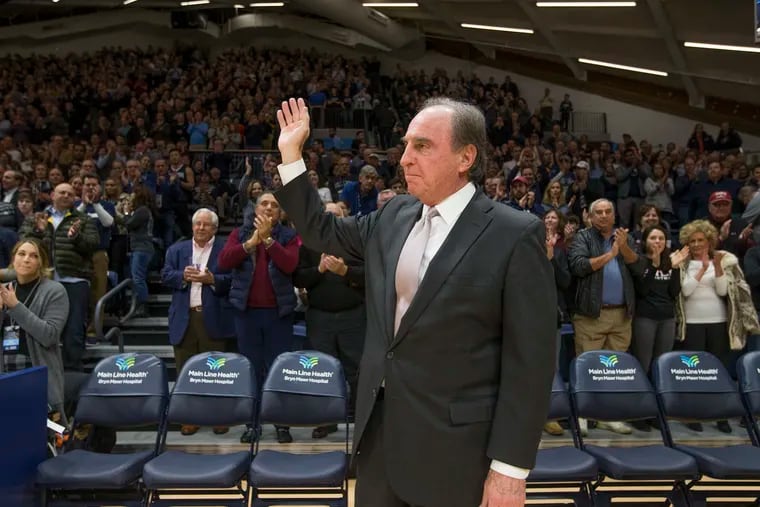 Fran Dunphy has been saluted by fans across the Big 5 throughout his final season at Temple, including at Villanova's Finneran Pavilion.