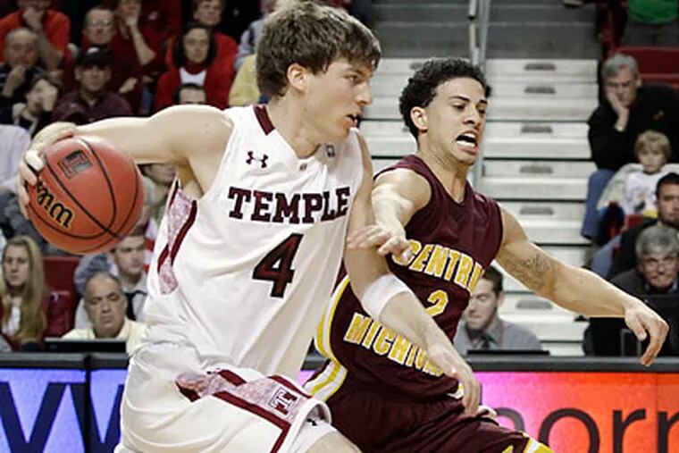 Juan Fernandez led all scorers with 23 points in Temple's win at Rice. (Elizabeth Robertson/Staff file photo)