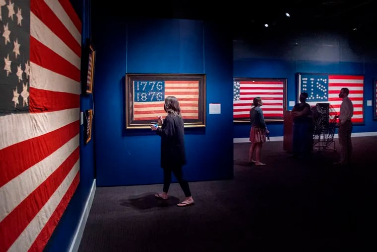 The Museum of the American Revolution is exhibiting a display of historic flags, opening June 12.