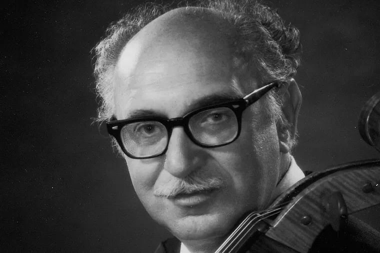 Marcel Farago, a cellist with the Philadelphia Orchestra.
