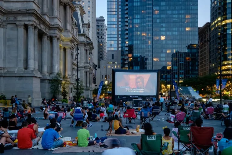 This summer, catch new releases, comedy classics, musicals and more at outdoor movie nights throughout Philadelphia.