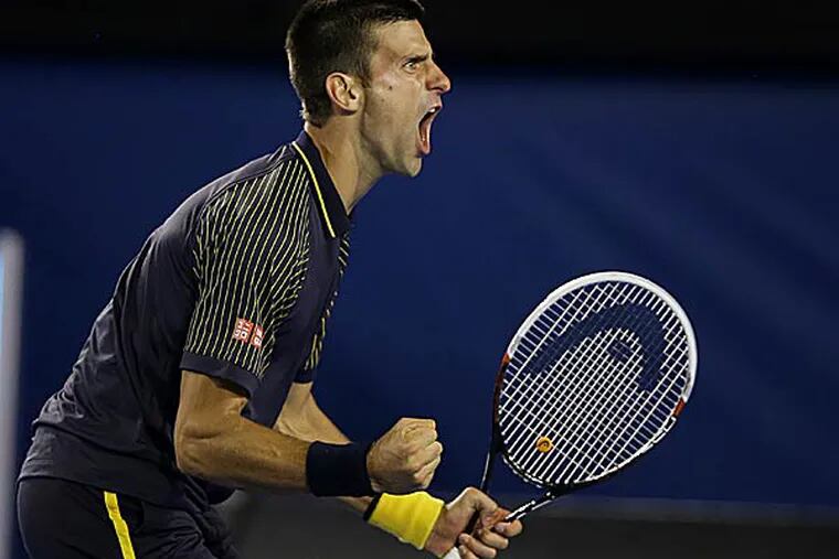 The opponent was different, the match three rounds earlier. Still, the result gave Novak Djokovic a familiar feeling. (Dita Alangkara/AP)