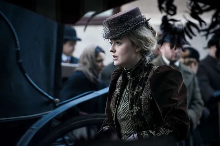 Dakota Fanning plays Sara Howard, who works in the New York police department run by then-commissioner Theodore Roosevelt, in TNT's &quot;The Alienist&quot;