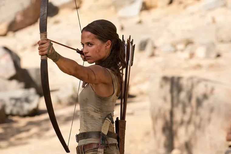 Alicia Vikander in &quot;Tomb Raider.&quot;